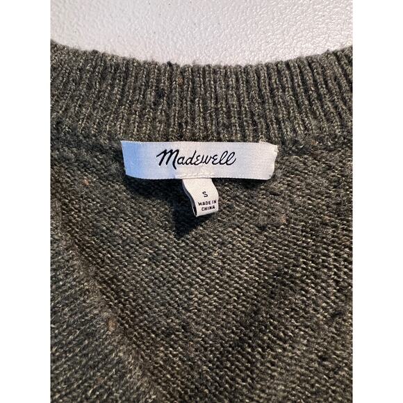 ⭐️ Madewell Bartlett Sweater Donegal Coziest Yarn Slouchy Grunge Forest Fairy - Picture 4 of 6